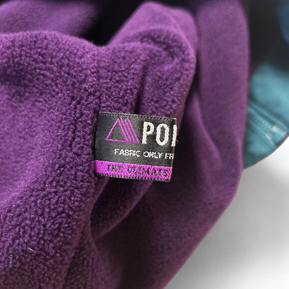 Cabela’s 80s Vintage Blue Goretex Shell Fleece Lined Bomber Jacket Large - Picture 8 of 8